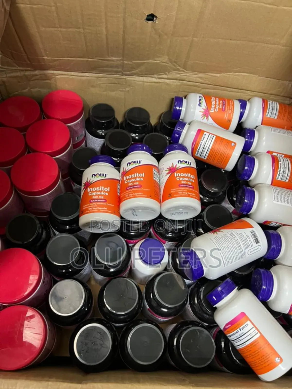 Now Inositol Caps 500mg