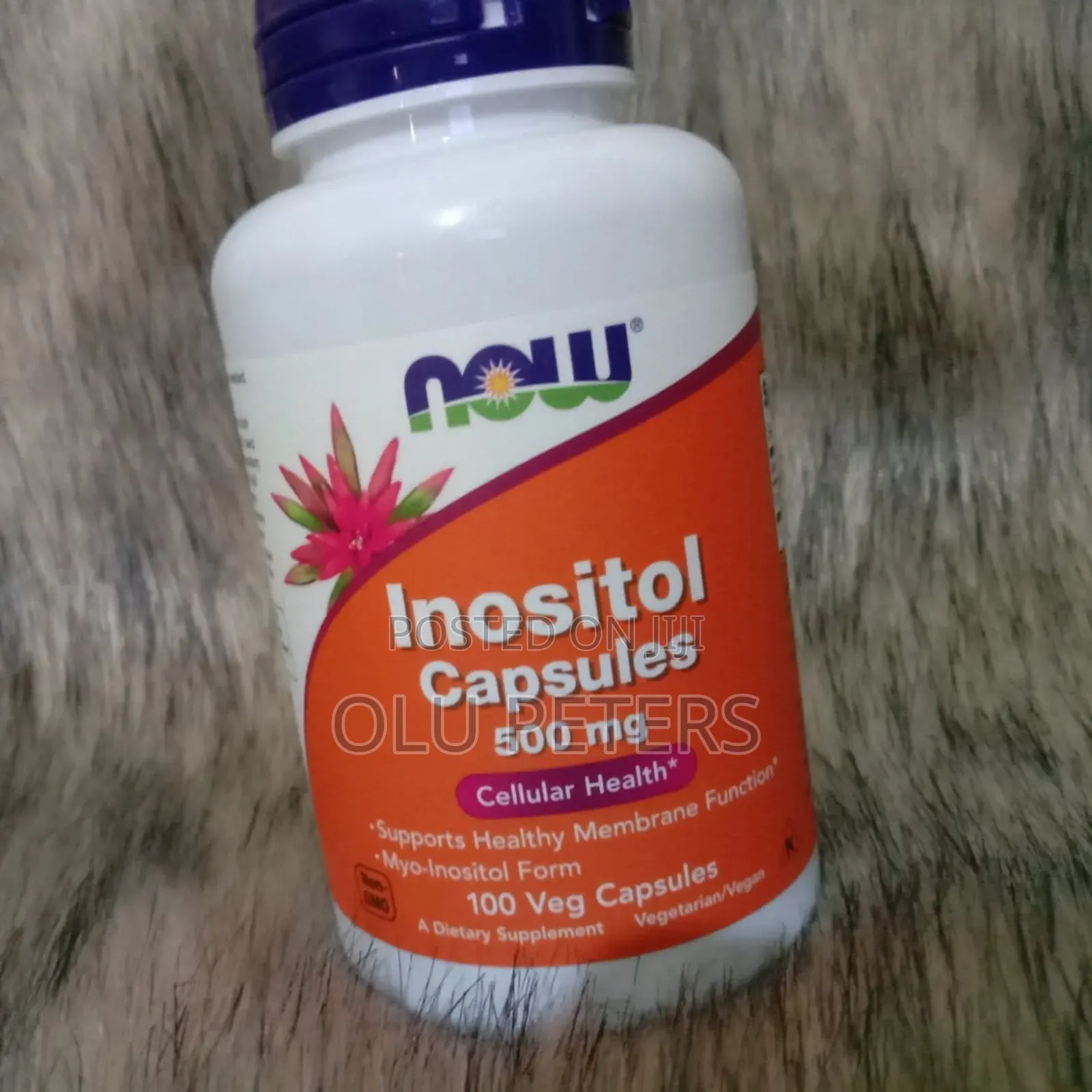 Now Inositol Caps 500mg