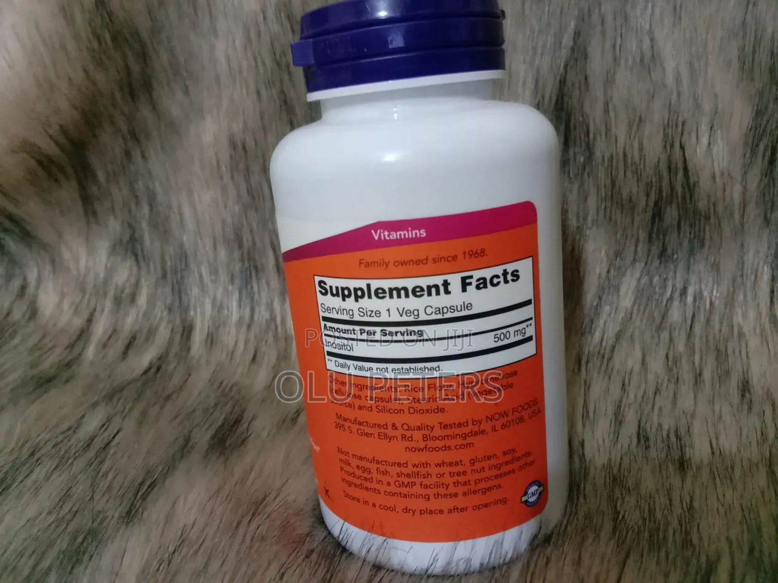 Now Inositol Caps 500mg