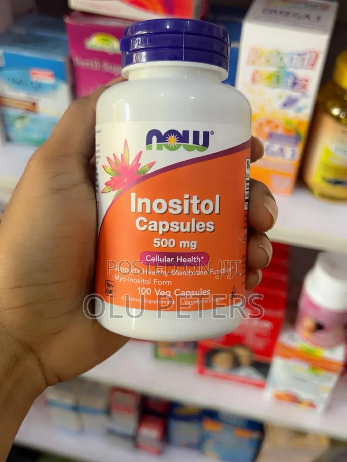 Now Inositol Caps 500mg