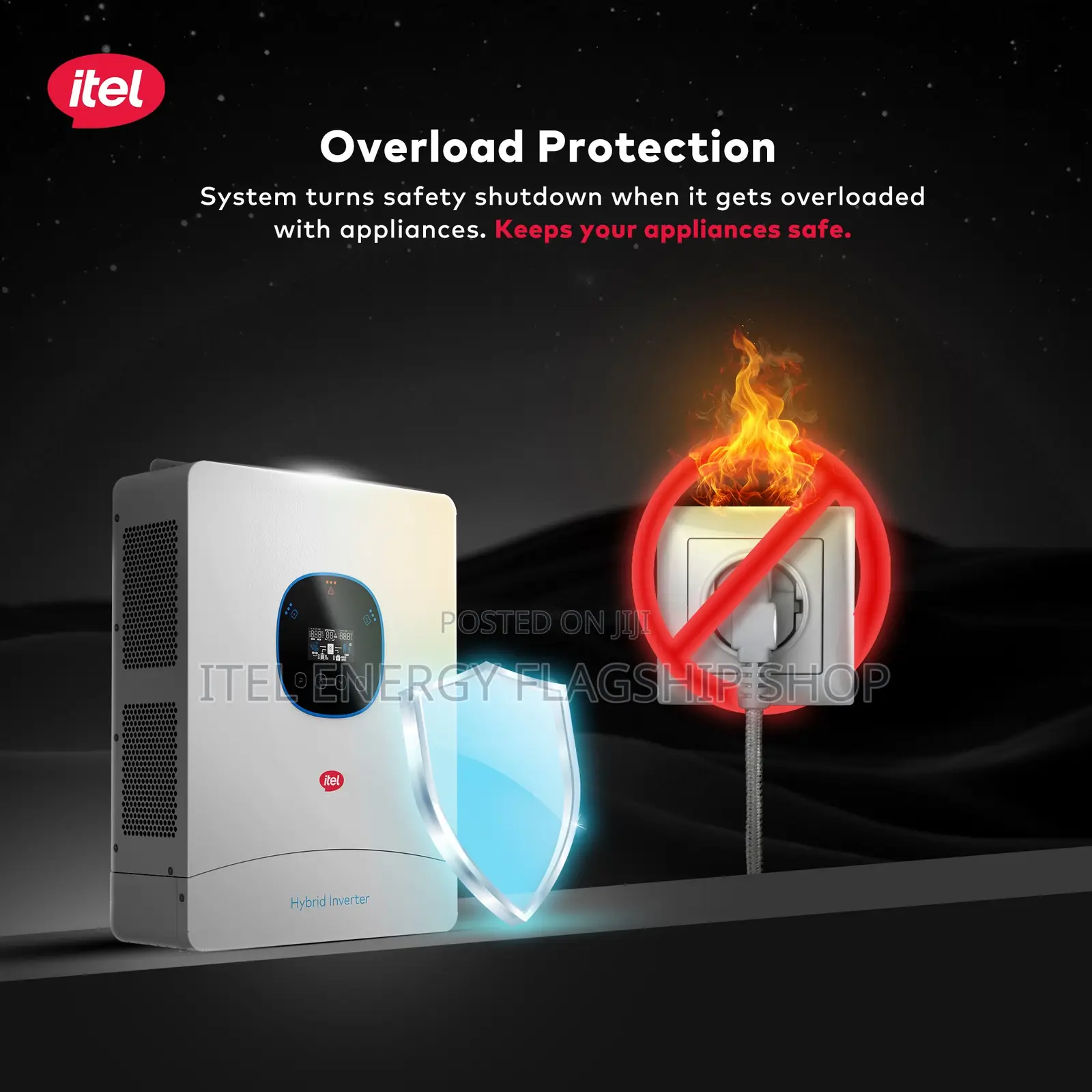 Itel Energy 6kw Hybrid Solar Inverter