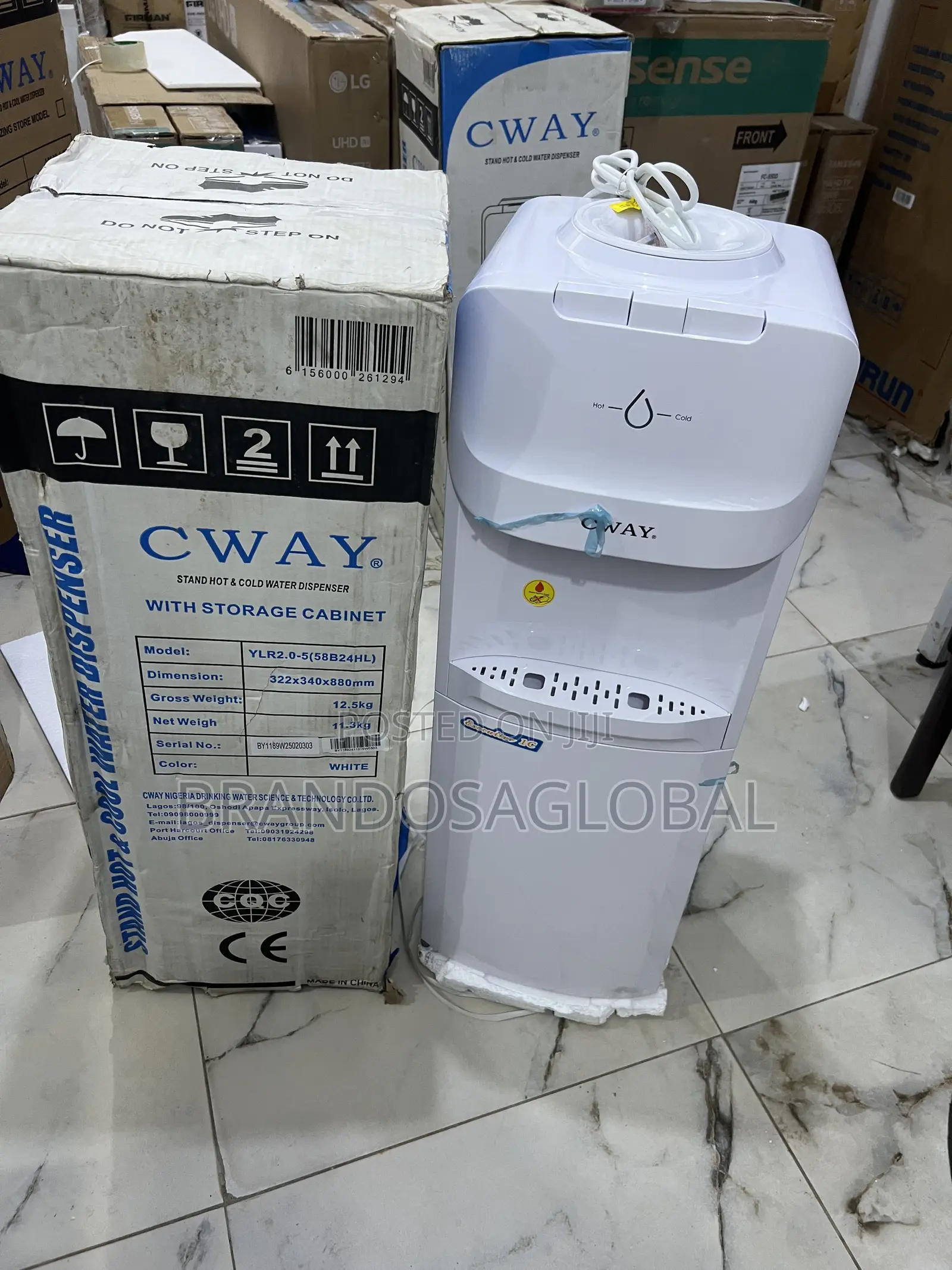 Cway Water Dispenser Ylr 2.0.5 – Hot Cold Drinking Convenience