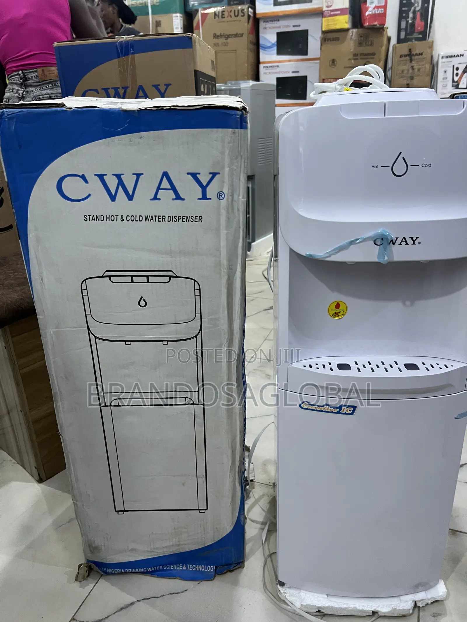 Cway Water Dispenser With Dual Function – Hot Cold Supply