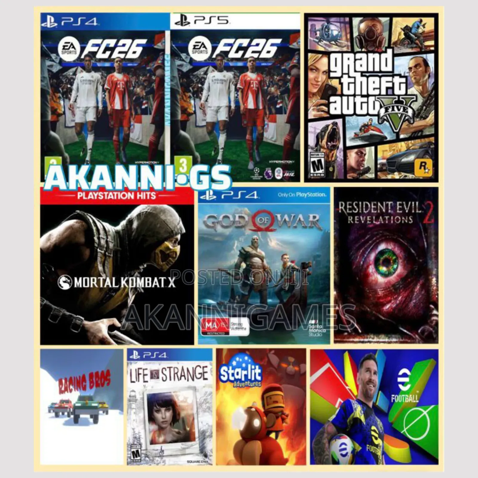 Ps4 Package : Hits Games, Fc 26