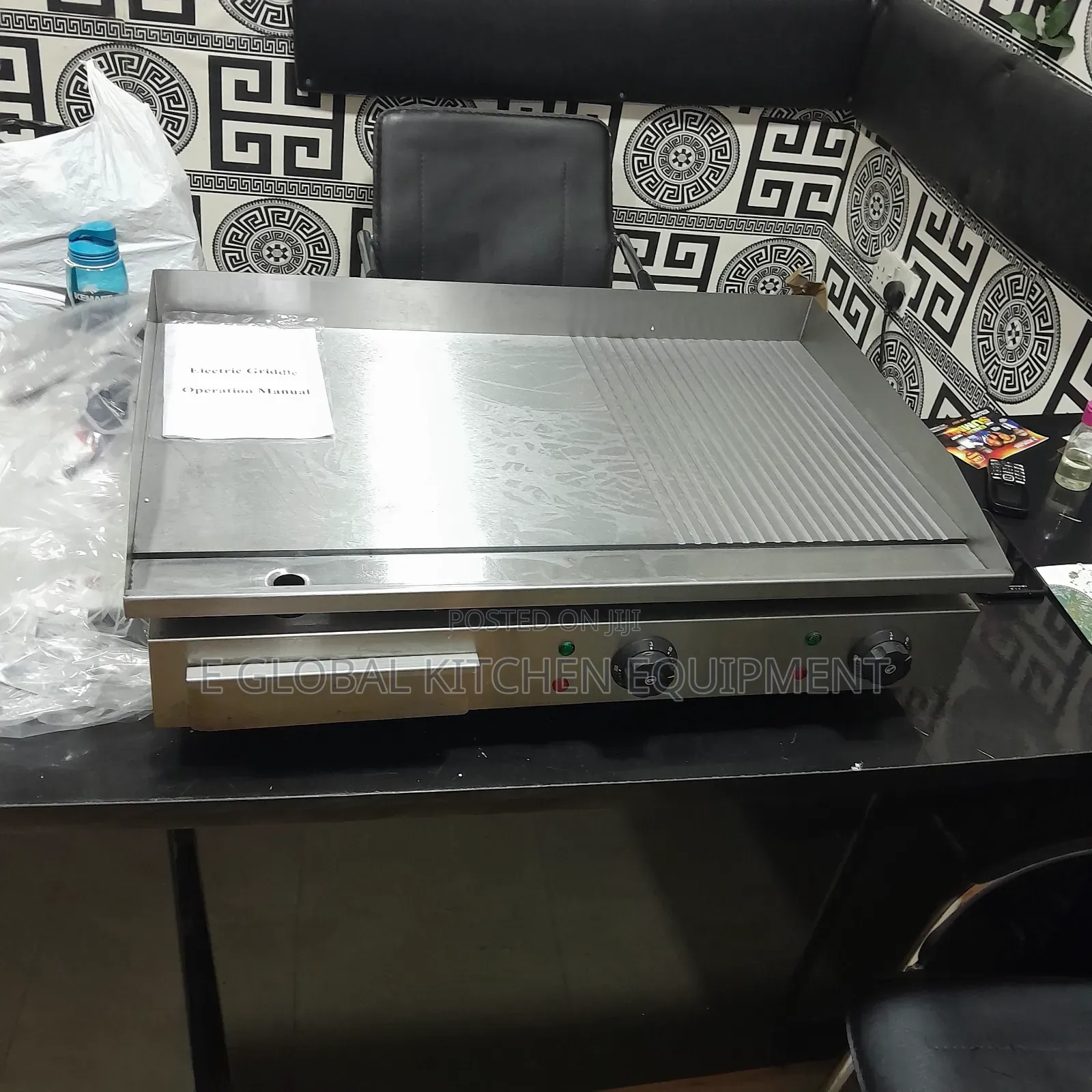 2burner Electric Griddle Machine