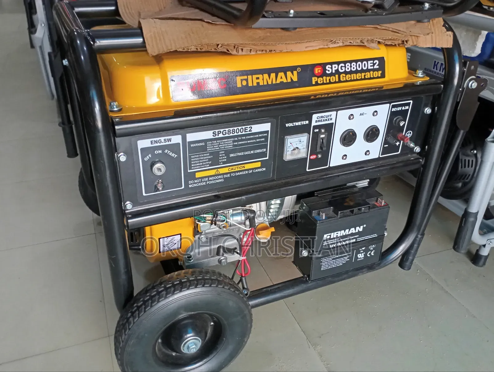 Sumce Firman Generator Spg8800e2