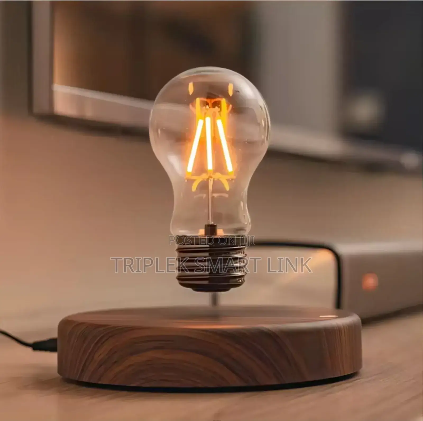 Magnetic Levitation Lamp Floating Led Bulb Home Office Desk Decoration
