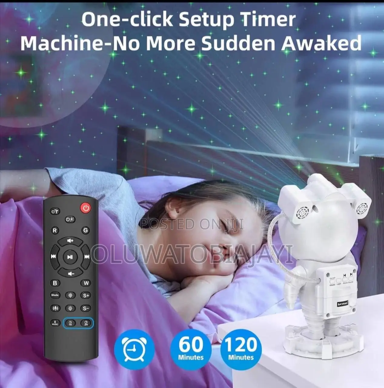 Astronaut Starlight Projector Led And  Bluetooth Speaker