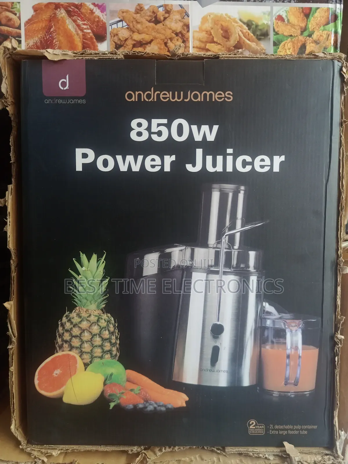 Andrew James 850w Power Juicer