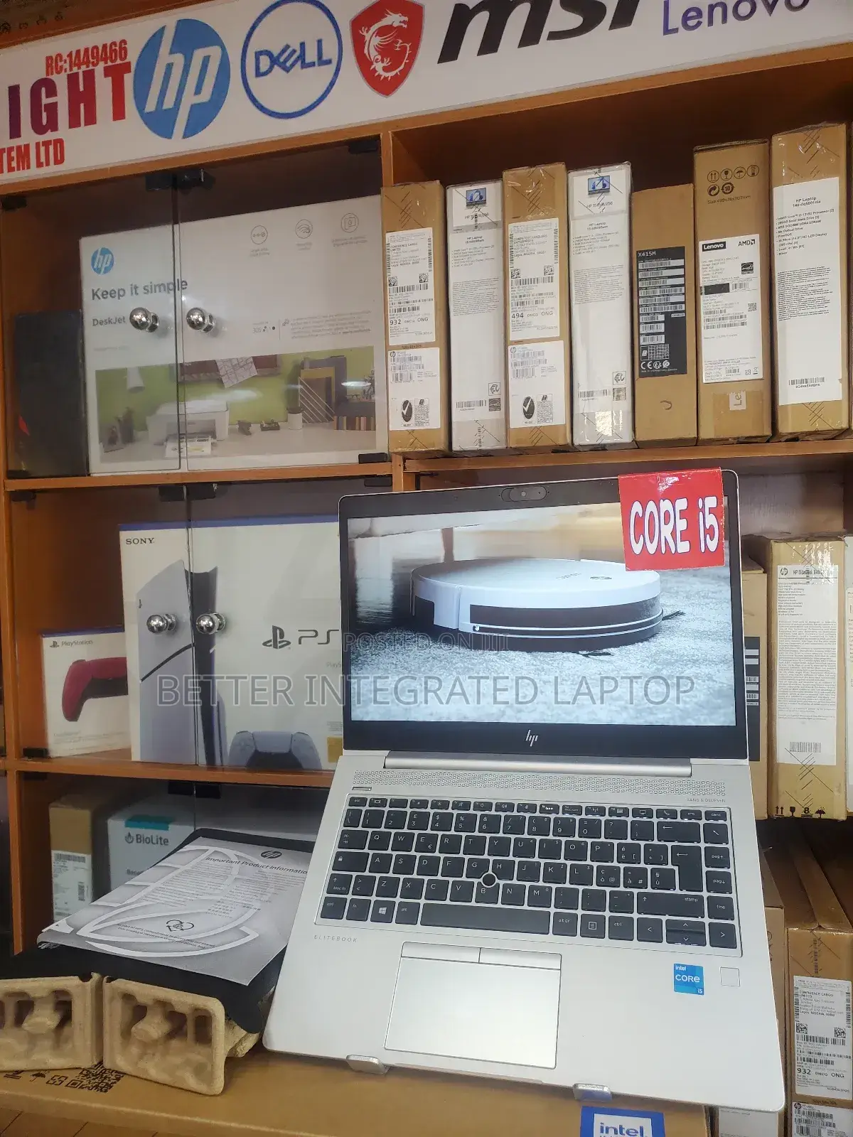 New Laptop HP ProBook 440 G3 8GB Intel Core i5 SSD 1T