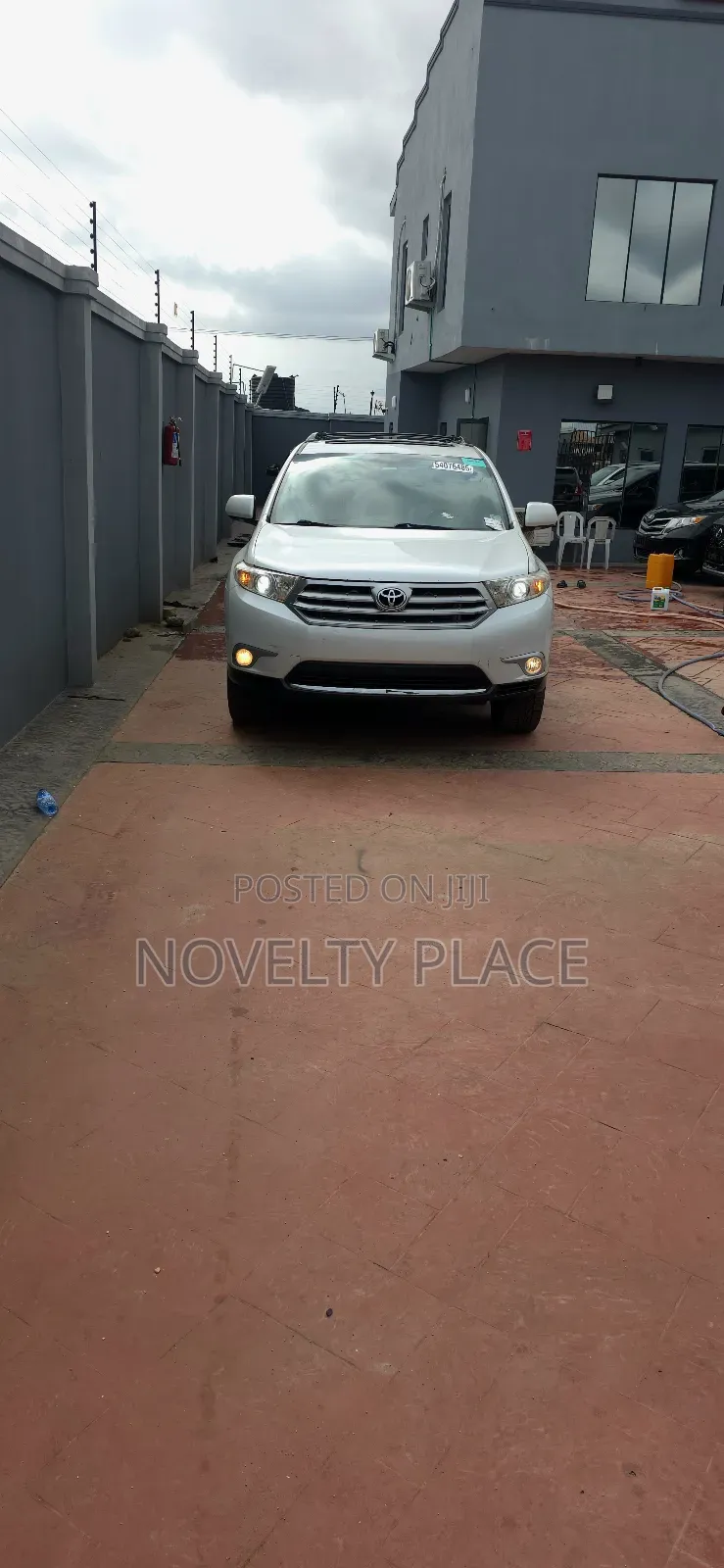 Toyota Highlander Limited 3.5l 4WD 2013 White