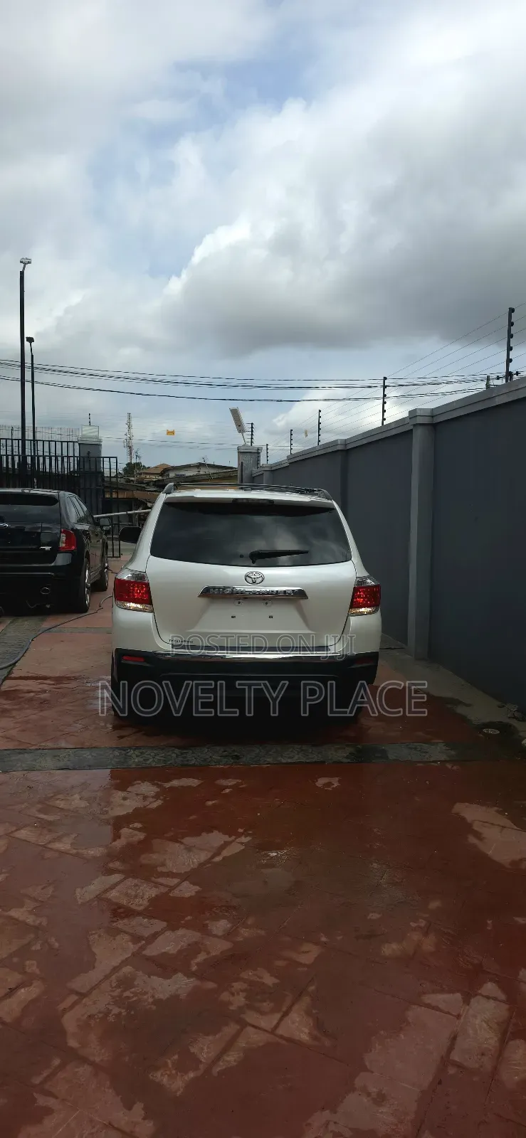 Toyota Highlander Limited 3.5l 4WD 2013 White