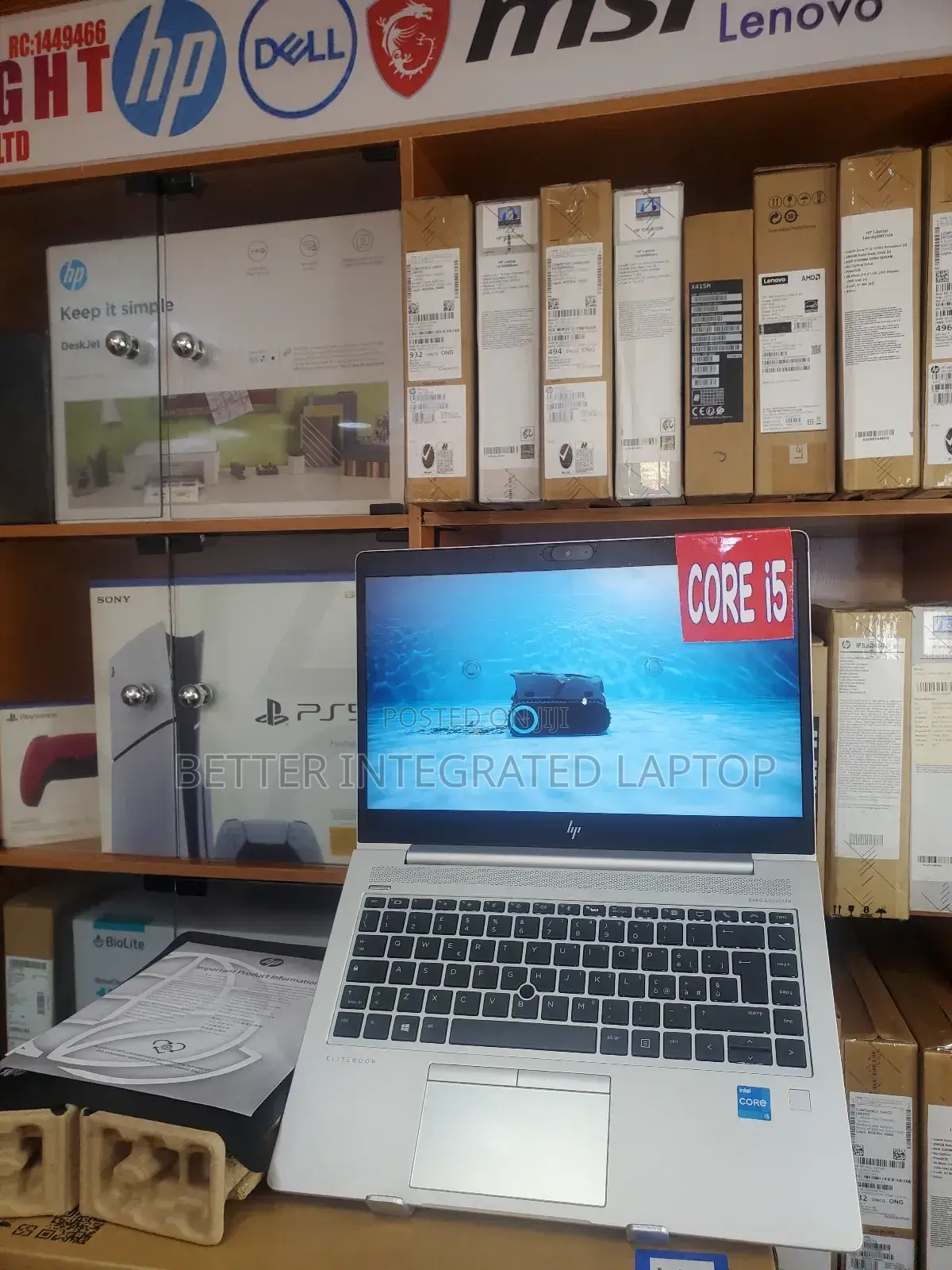 New Laptop HP ProBook 440 G4 8GB Intel Core i5 SSD 256GB