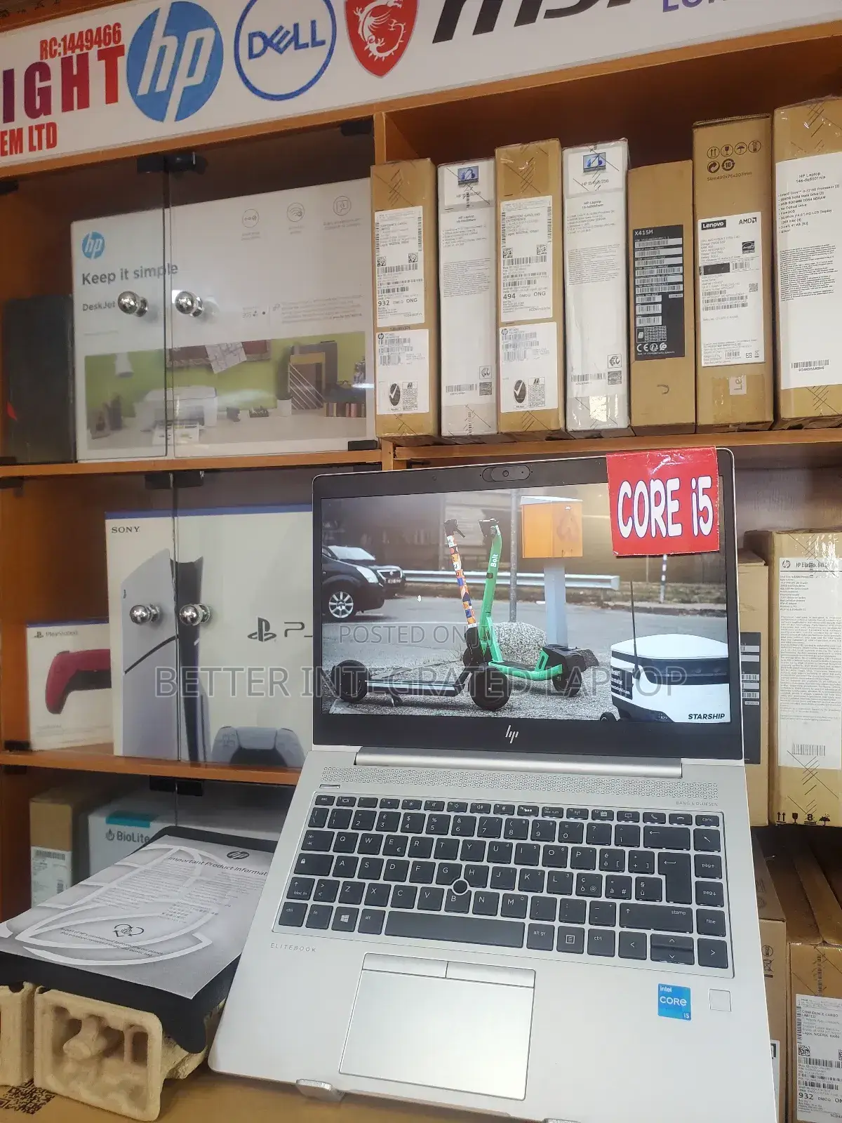 New Laptop HP ProBook 440 G4 8GB Intel Core i5 SSD 1T