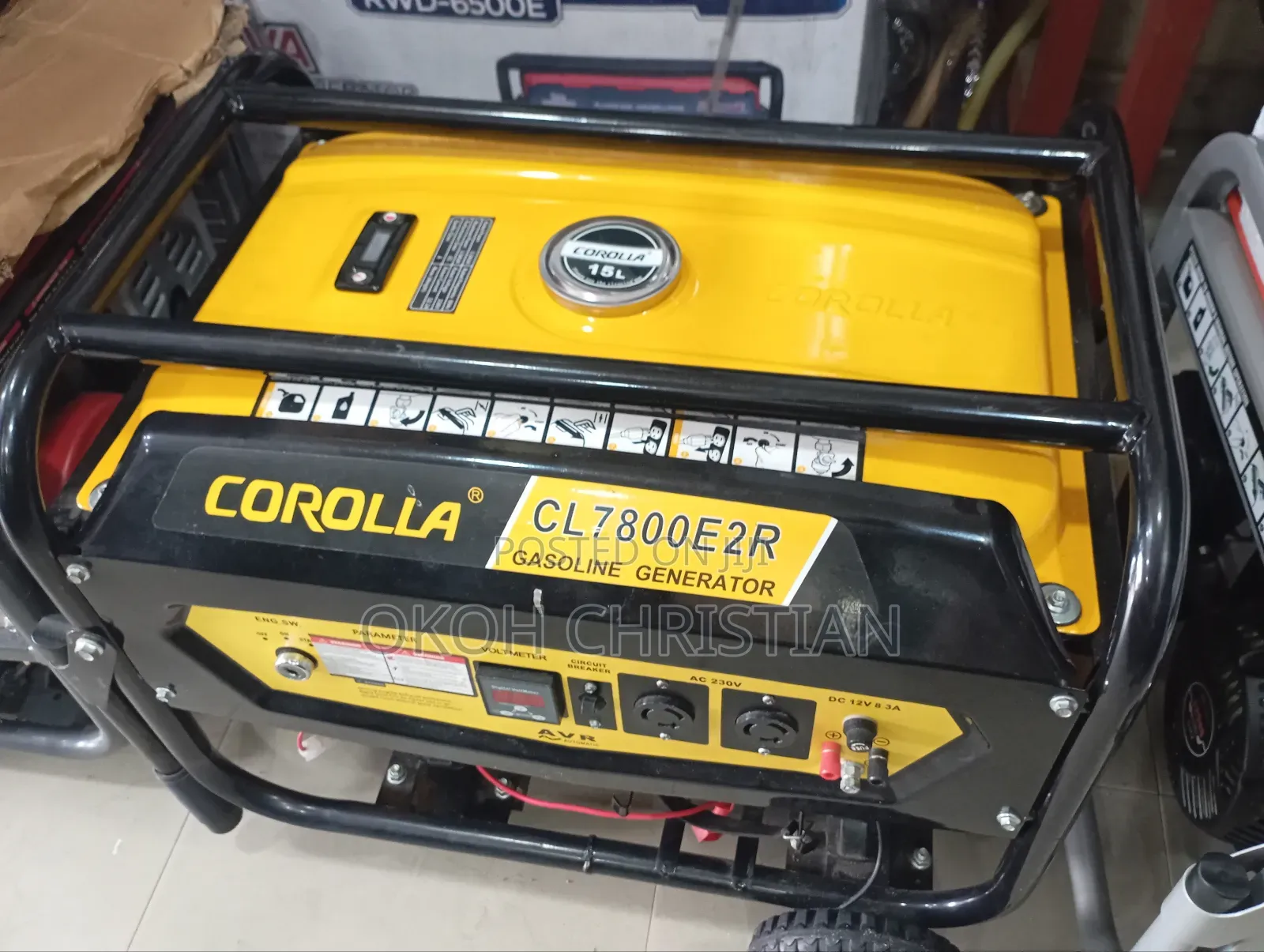 Corolla Generator Cl7800e2r