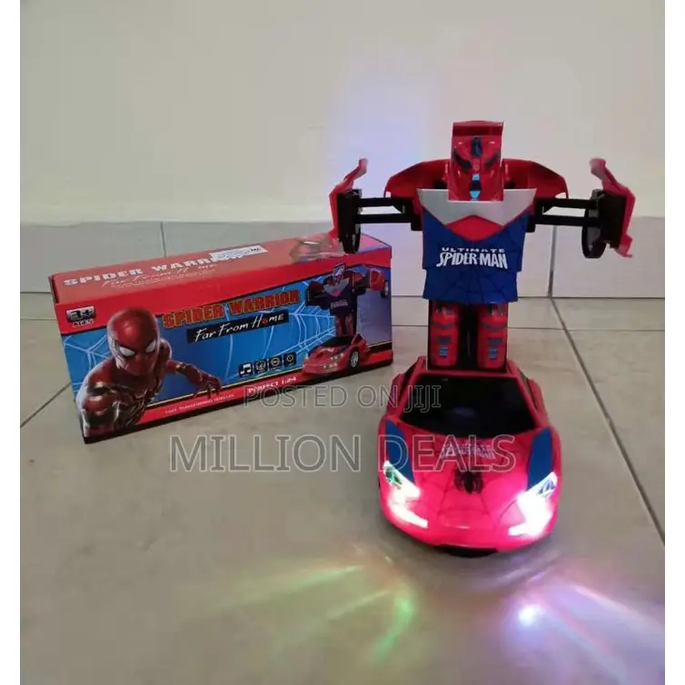 Spider Warrior Far From Home Transformer Car Toy