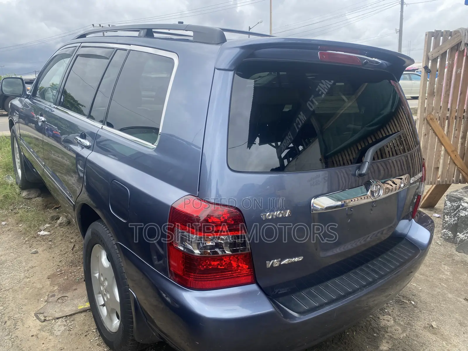Toyota Highlander Limited V6 4x4 2007 Blue