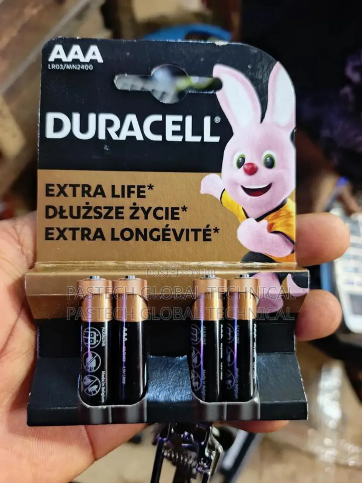 Alkaline Battery Duracell Plus Aaa Lr03/Mn2400