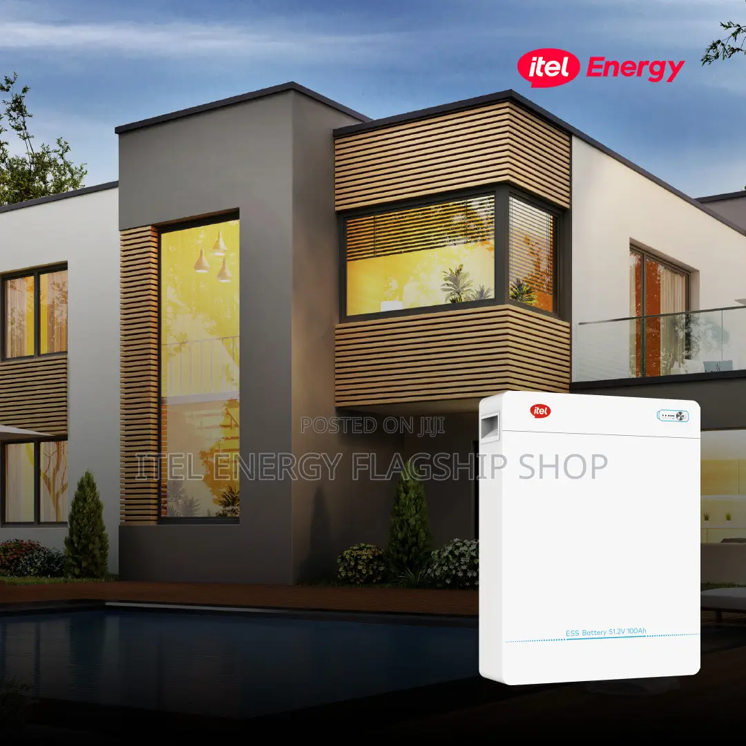 Itel Energy 5.12kwh Lithium Battery - Standing