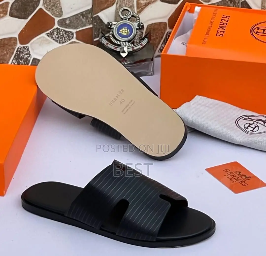 Men's Luxury Hermes Slippers
