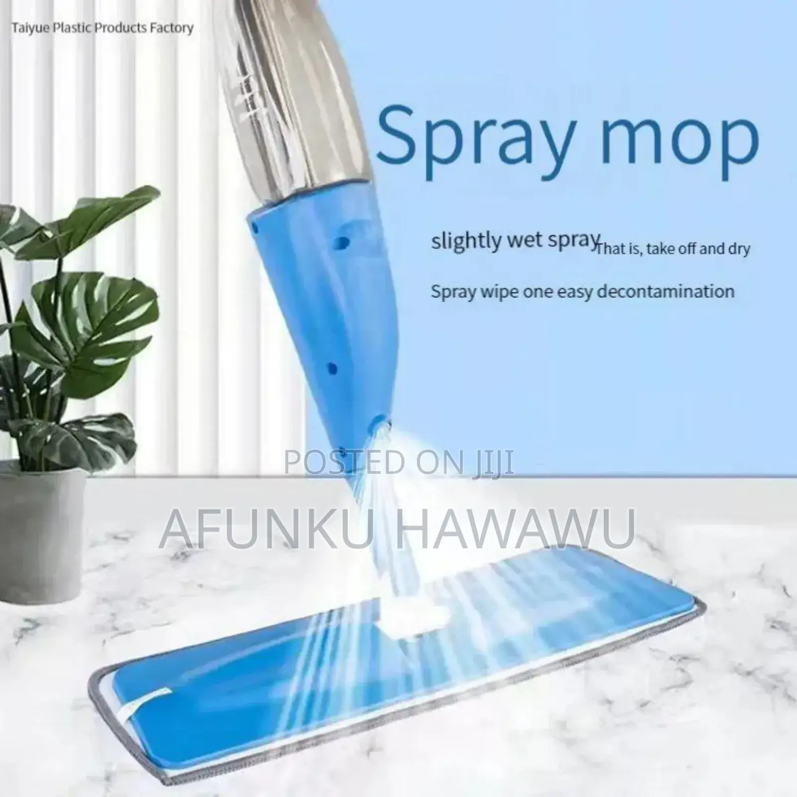 Spray Mop With Reusable Pad