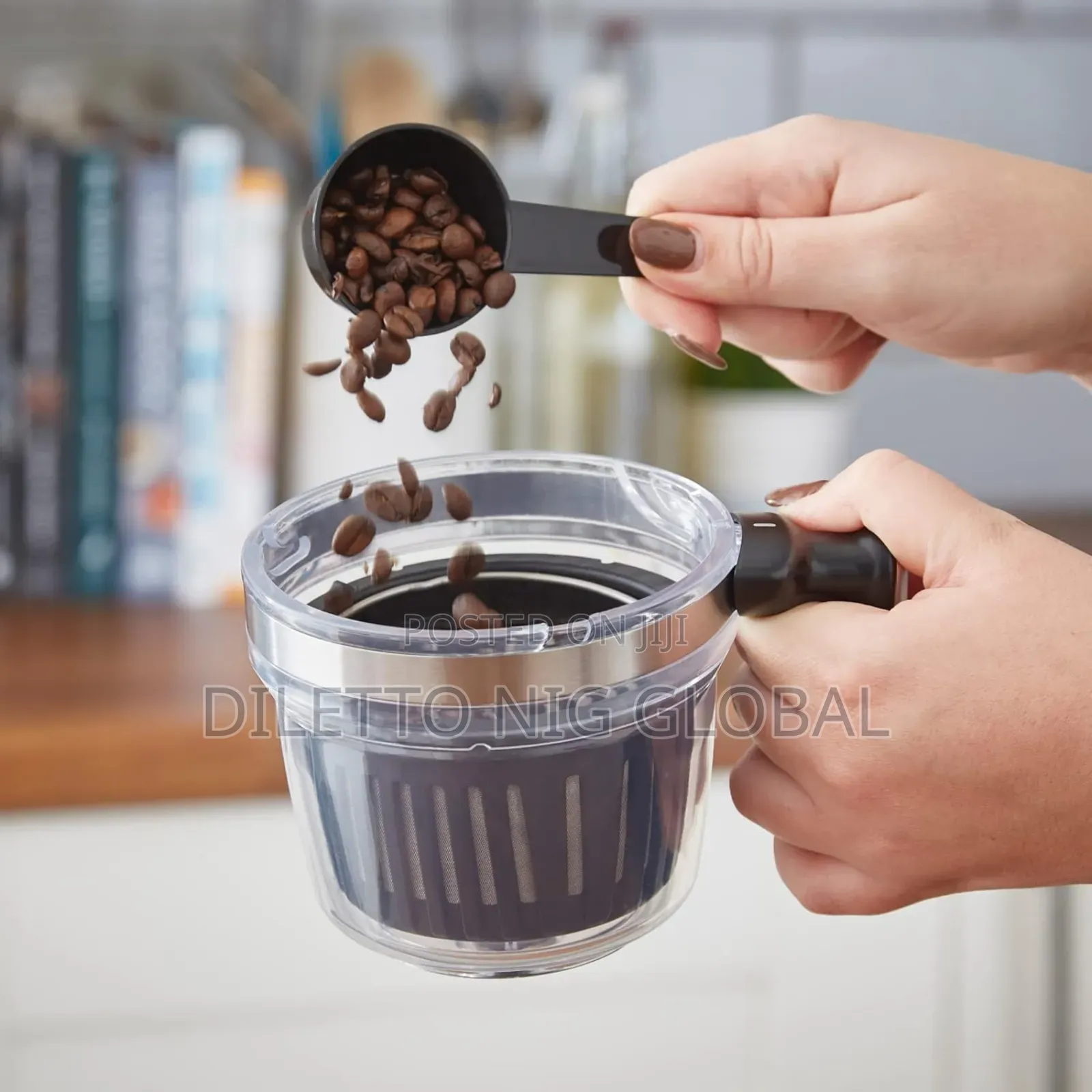 Swan Stainless Steel Bean to Cup Coffee Machine With Travel Mug