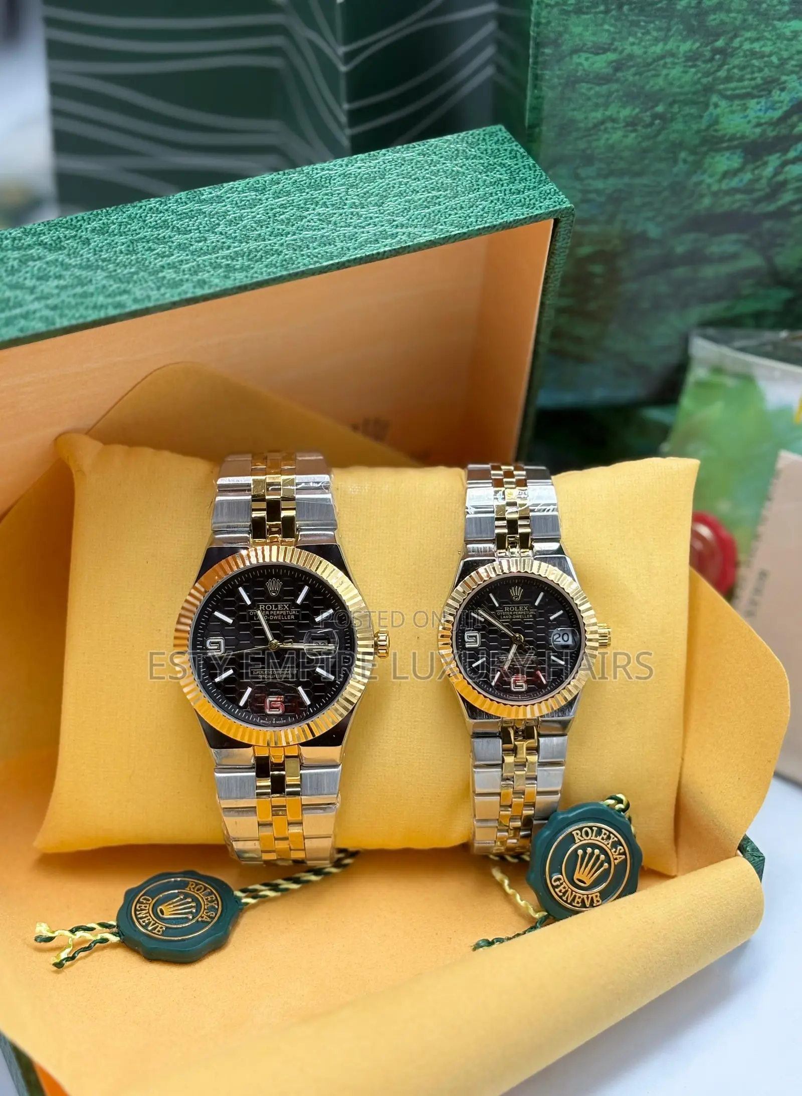 High Quality Luxury Couple Rolex Wristwatch