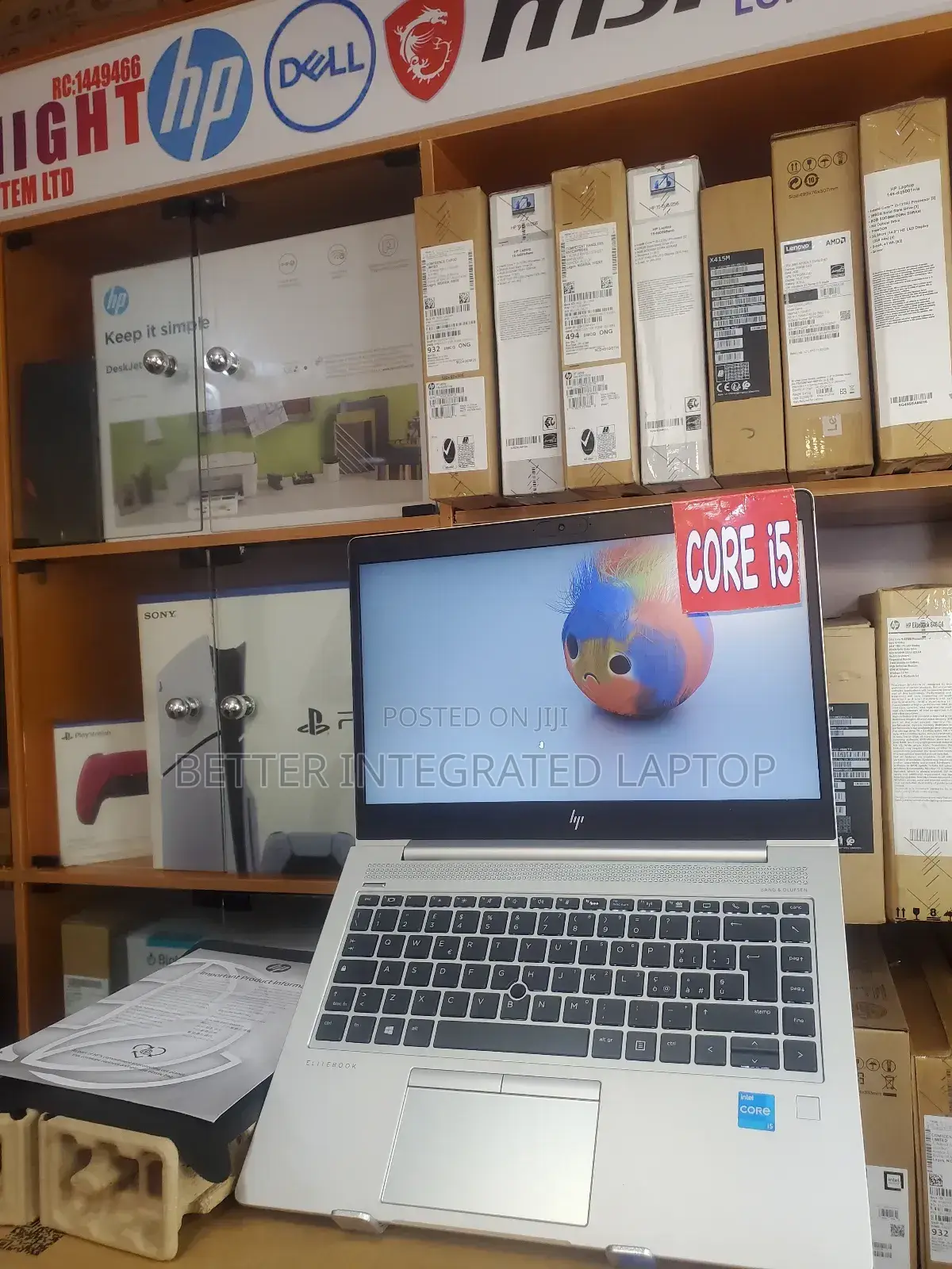 New Laptop HP ProBook 440 G6 8GB Intel Core i5 SSD 256GB