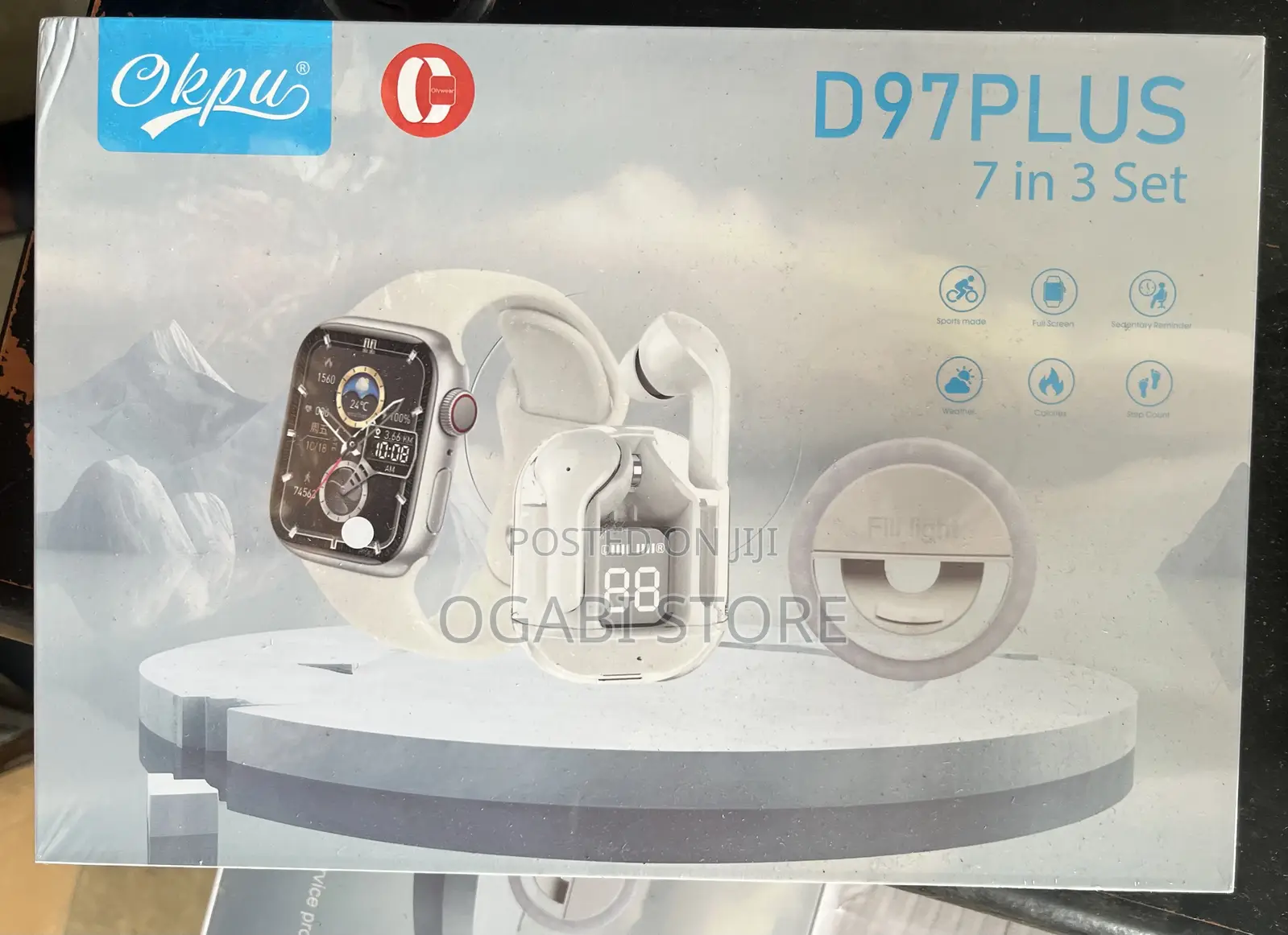 Okpu D97 Plus 7-in-3 Smart Set