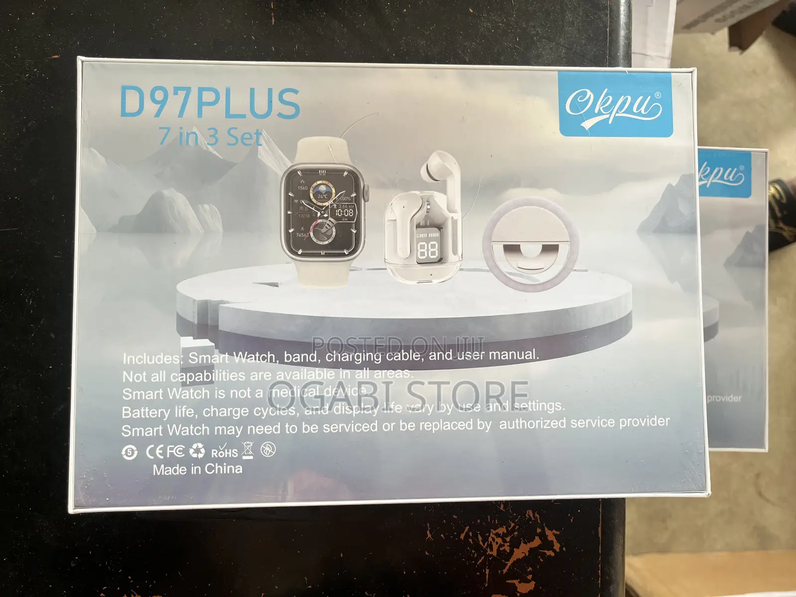 Okpu D97 Plus 7-in-3 Smart Set