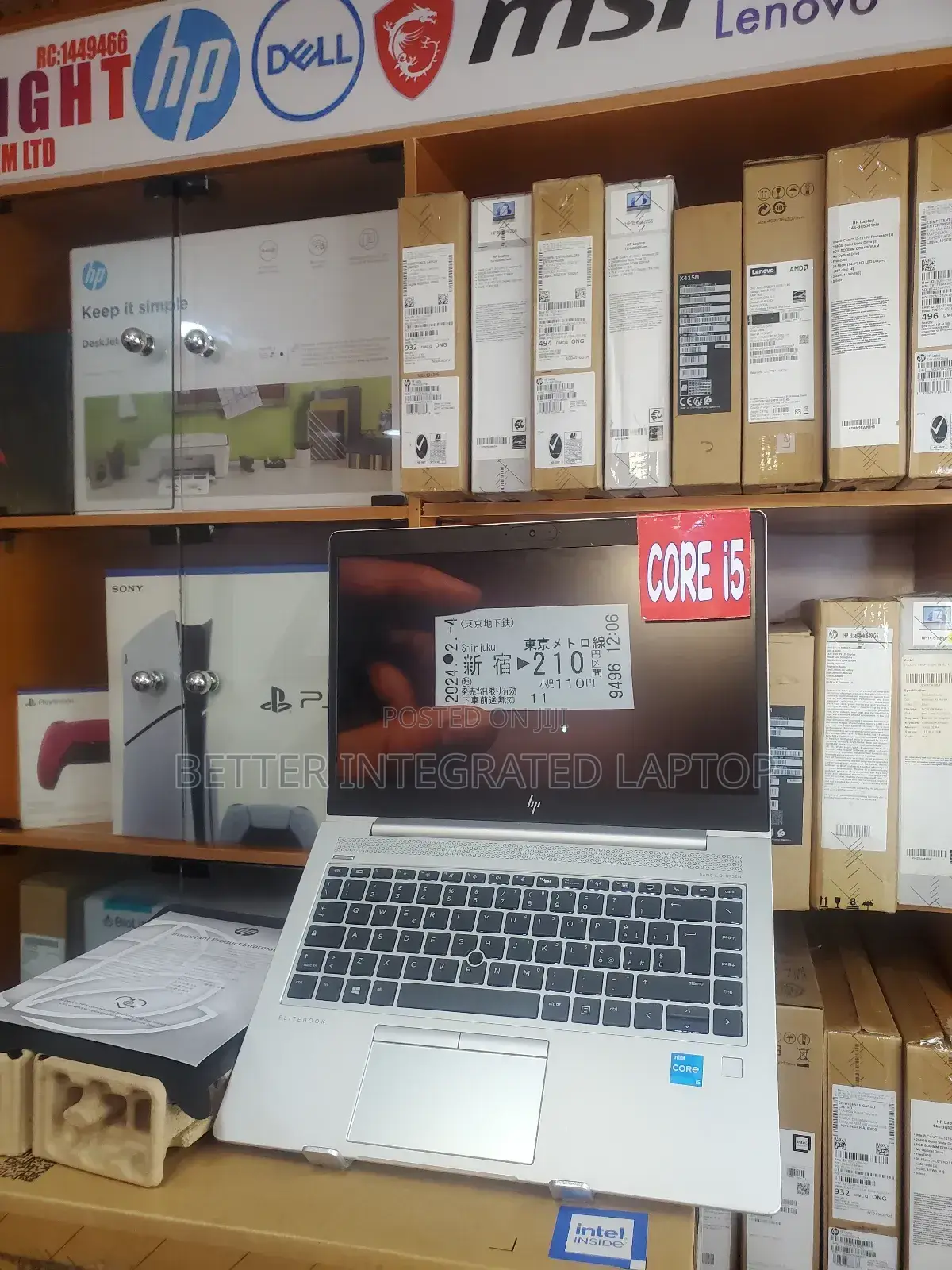 New Laptop HP ProBook 440 G7 12GB Intel Core I5 SSD 512GB