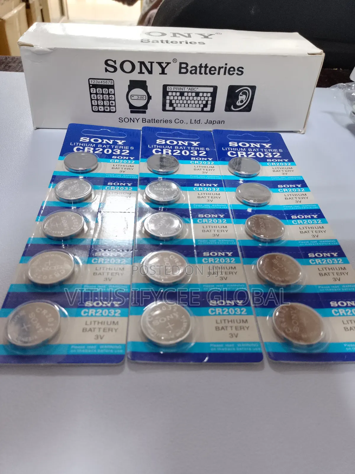 Sony Cr2032 Battery