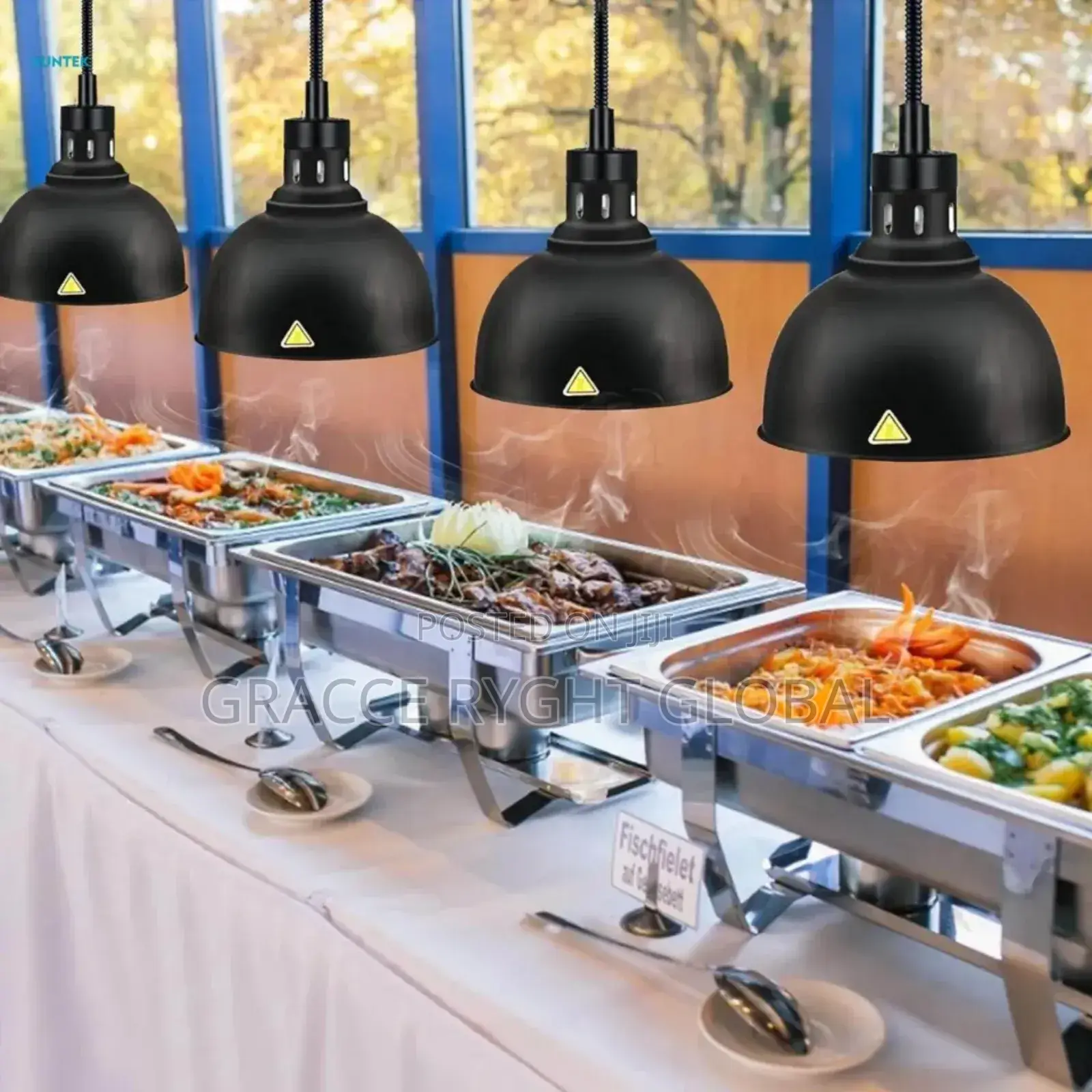 Hanging Buffet Food Warming Heating Lamp for Hotels and Restaurant