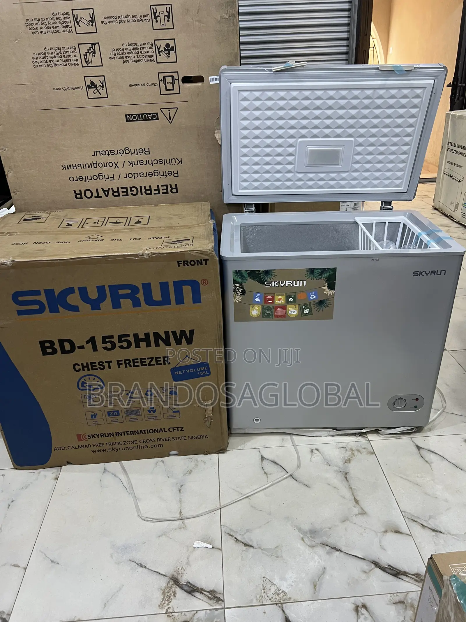 Skyrun Bd-155hnw 155-Liters Chest Freezer