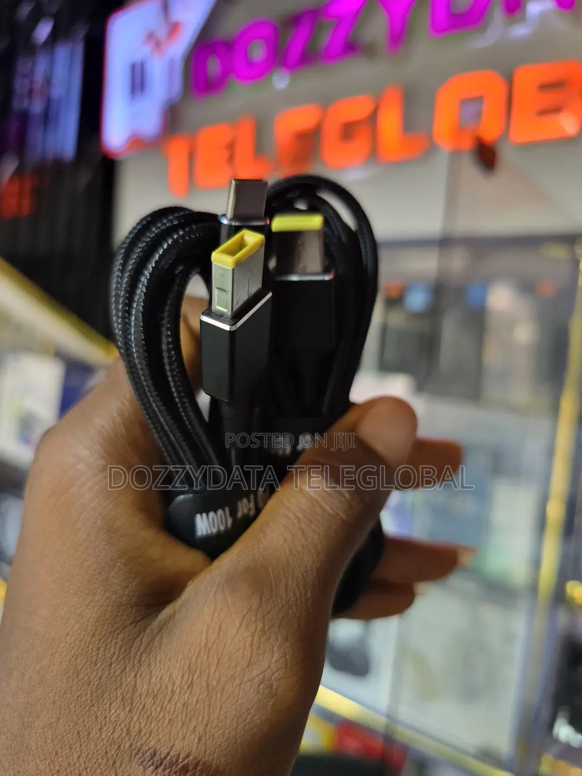 100watt Type C to Lenovo Port Laptop Cable