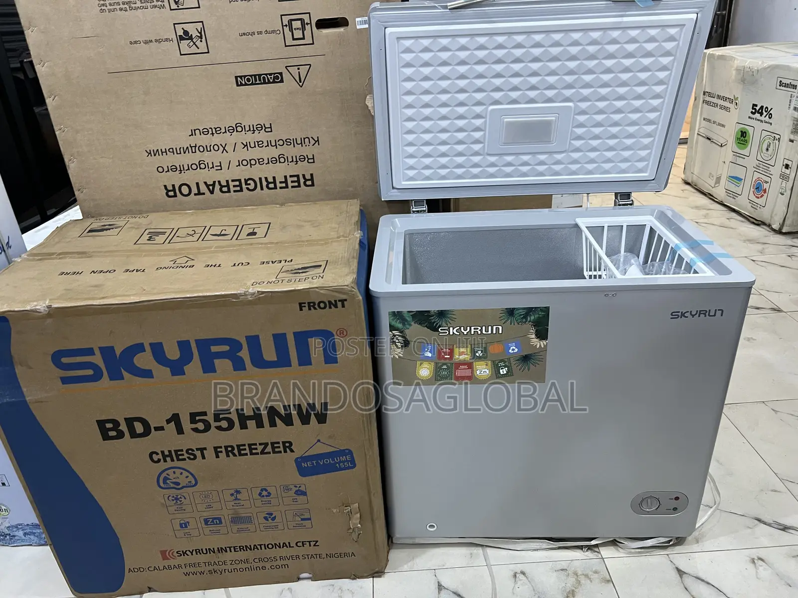 Skyrun Bd-155hnw Chest Freezer – Compact Yet Spacious