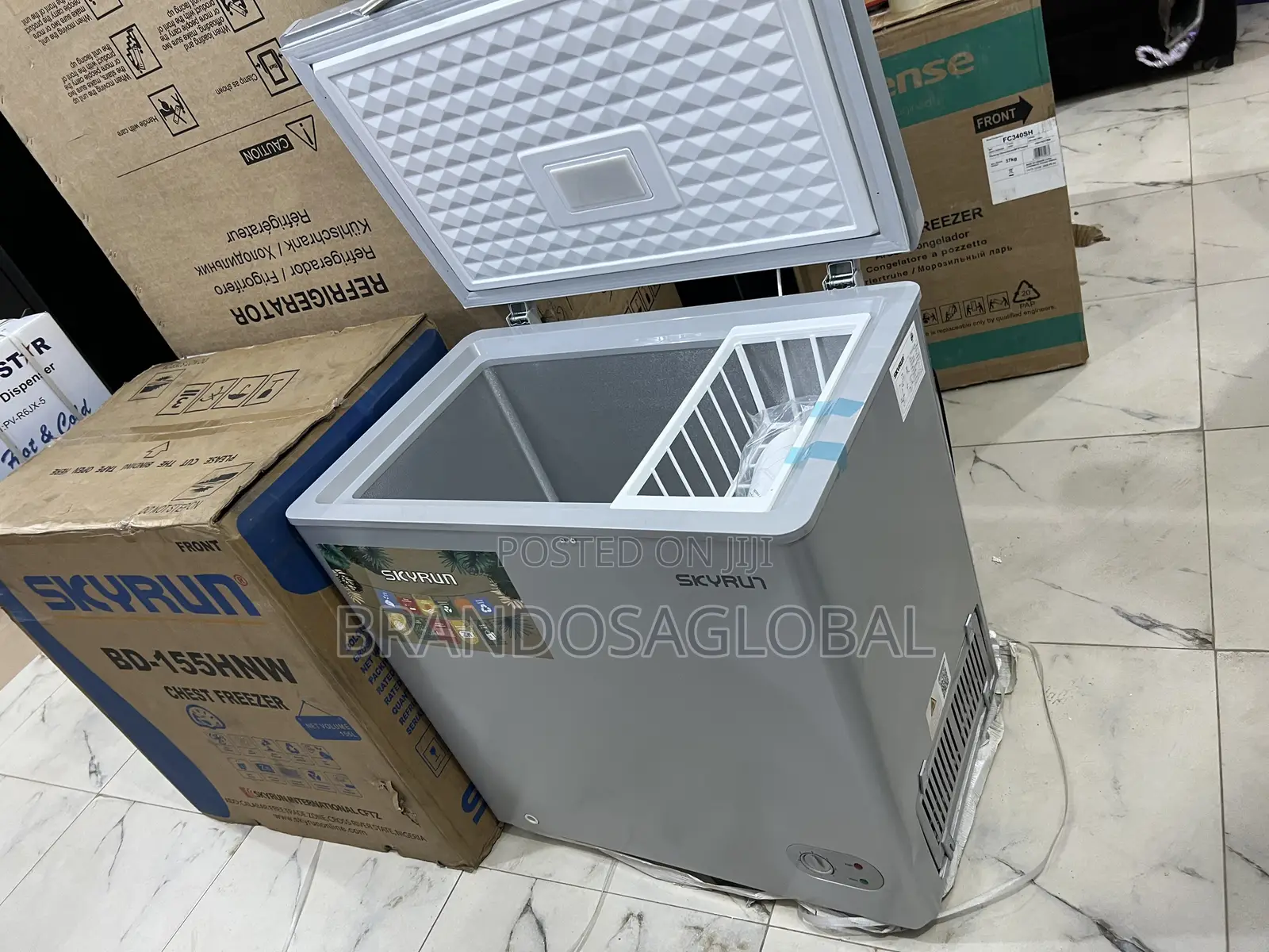Skyrun 155l Deep Freezer – Low Noise Efficient Compressor