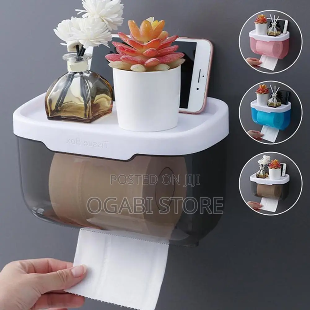 Wall-mounted Toilet Paper Holder Large Size