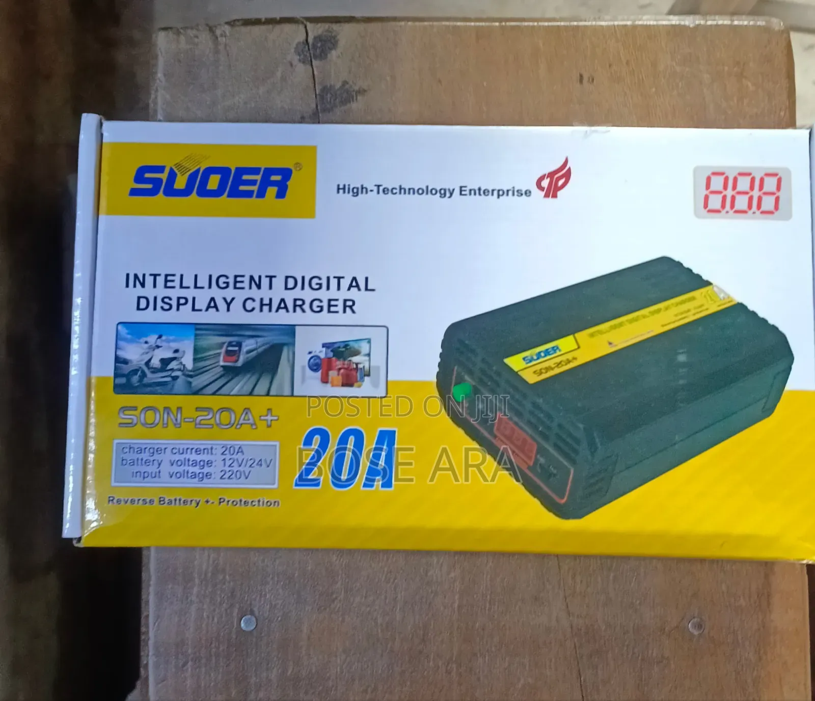Digital Display Charger 20a
