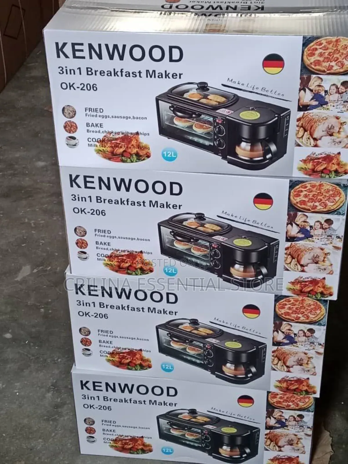 Kenwood 3in1 Breakfast Maker