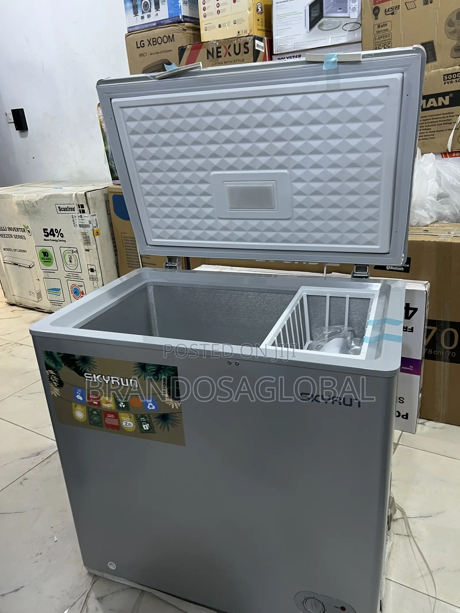 Skyrun 155l Chest Freezer – Silent Cooling Performance