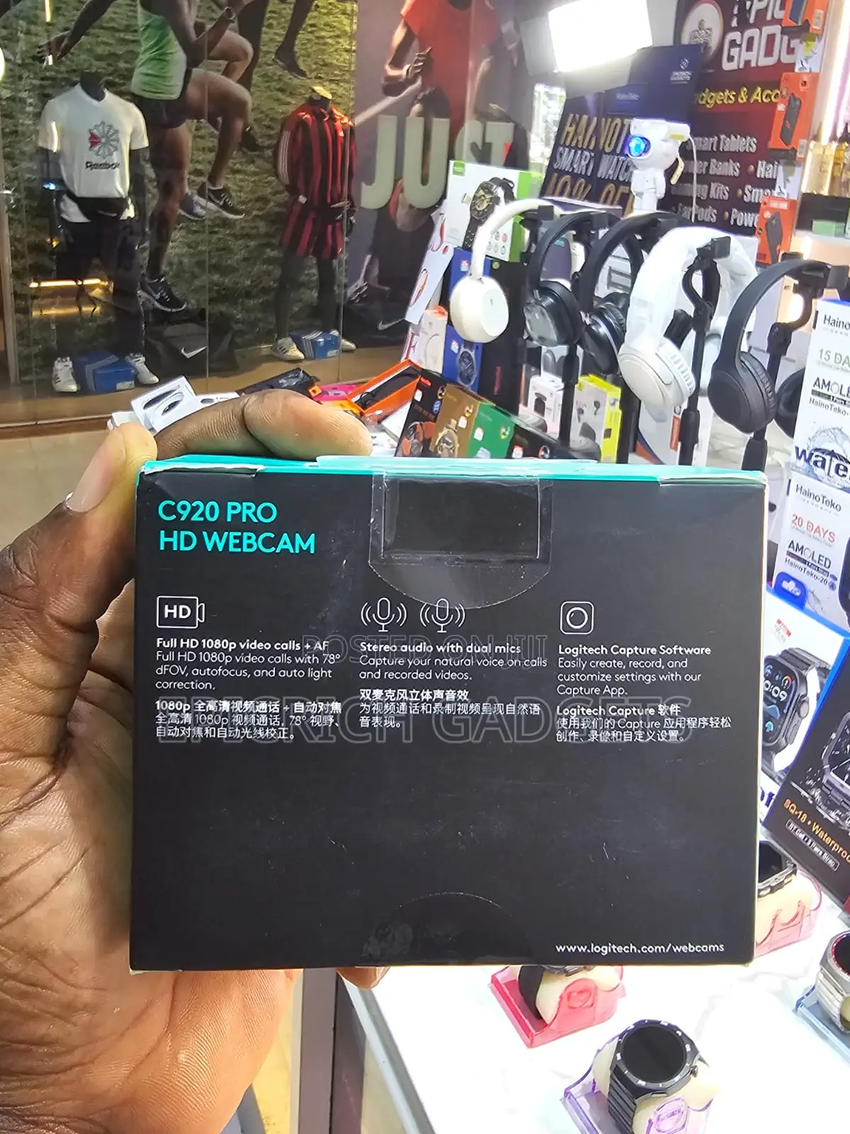 Logitech C920 Hd Webcam 1080p