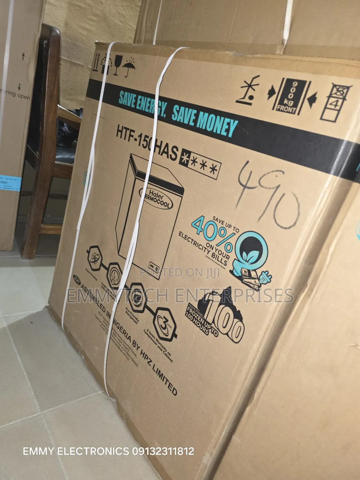 Hair Thermocool Chest Freezer (Htf-150has)150l
