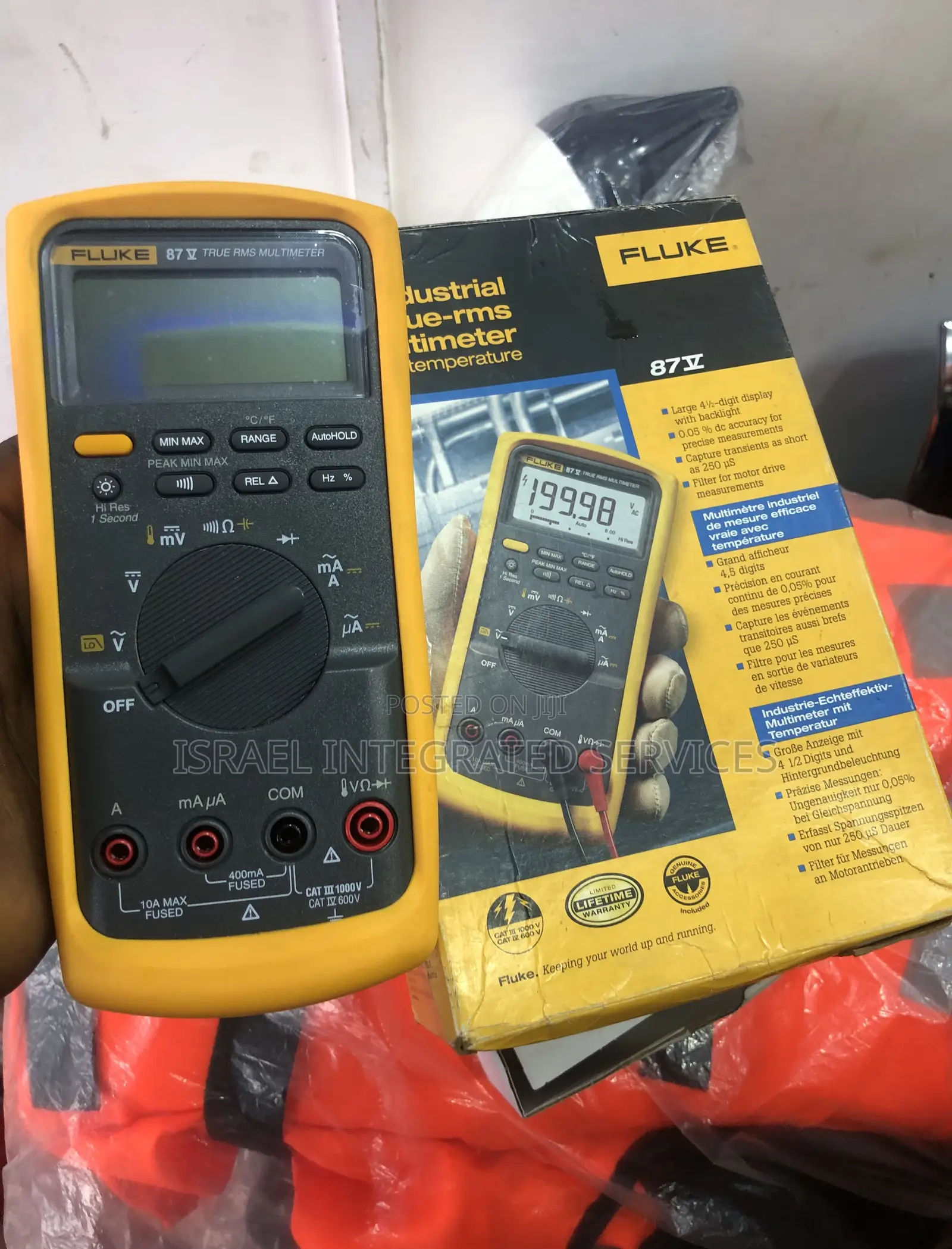 Fluke 87v Industrial True-RMS Multimeter