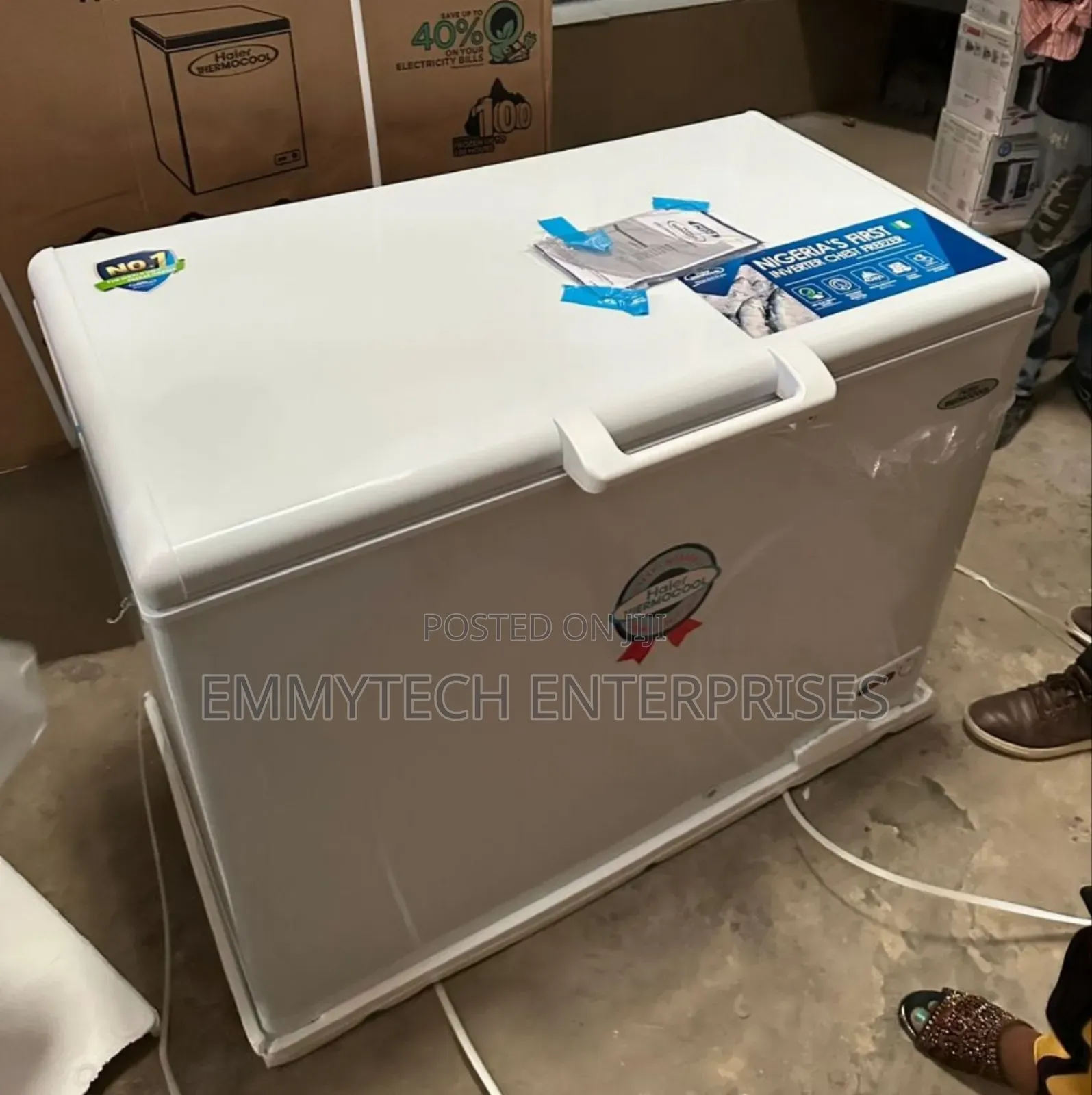 Hair Thermocool Inverter Chest Freezer HTF-319vw(306l)