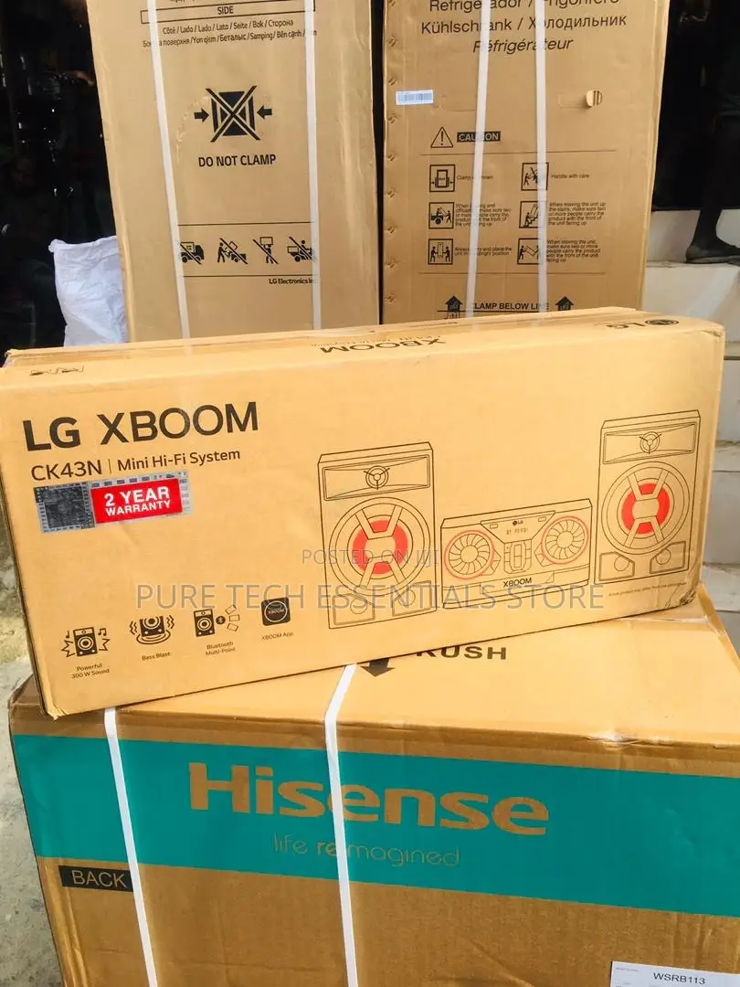 New Lg 300watt Home Theater System Ck43
