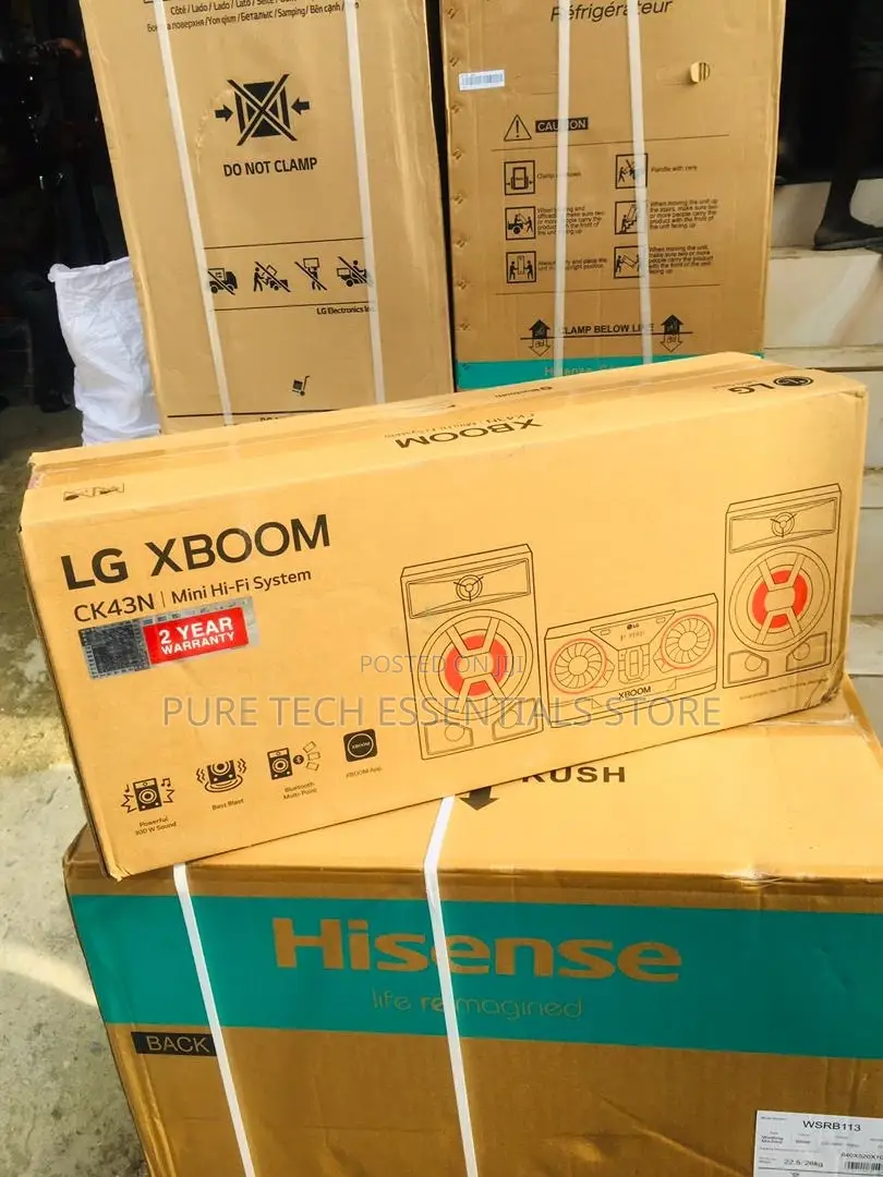New Lg 300watt Home Theater System Ck43