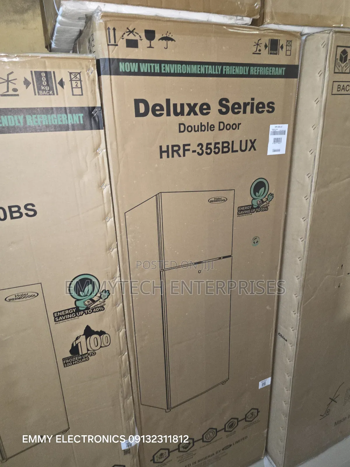 Hair Thermocool Refrigerator Double Door HRF-355blux(355l)
