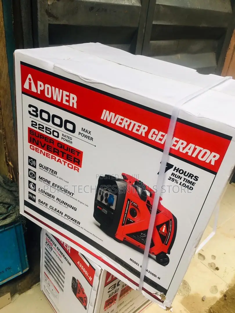 New Power 3kva Inverter Generator Low Fuel Consumption