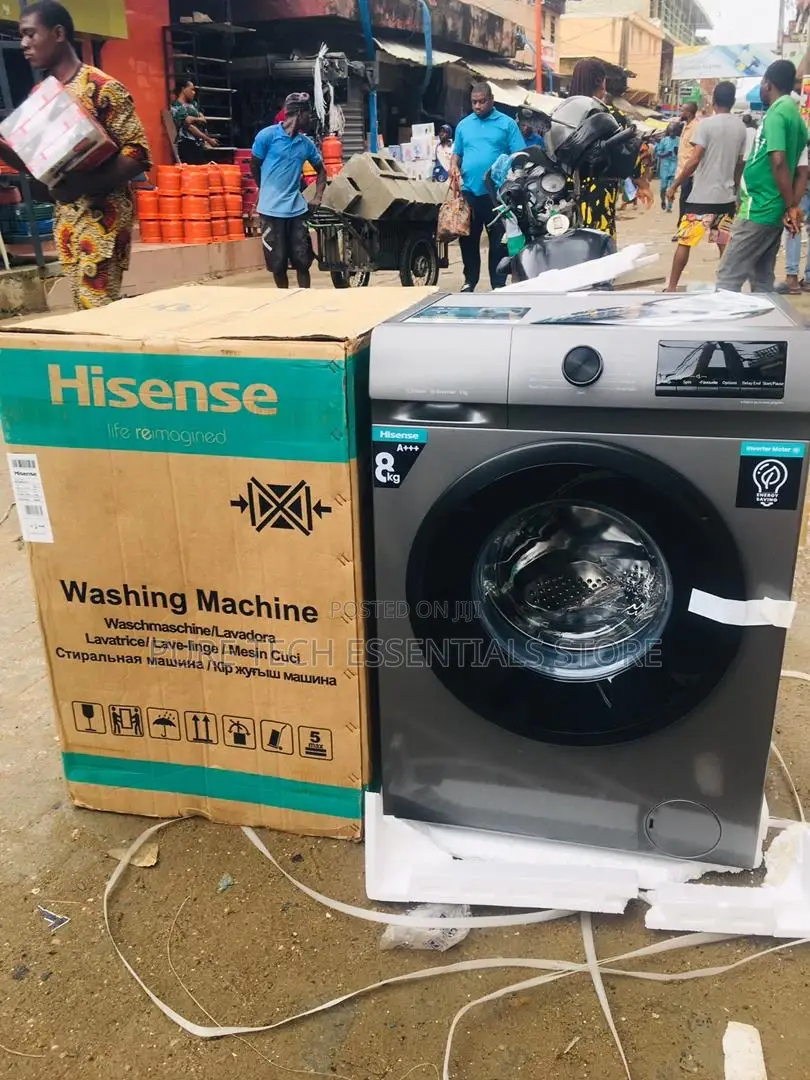 Original 8kg Front Load Automatic Wash and Spin Washing Machine